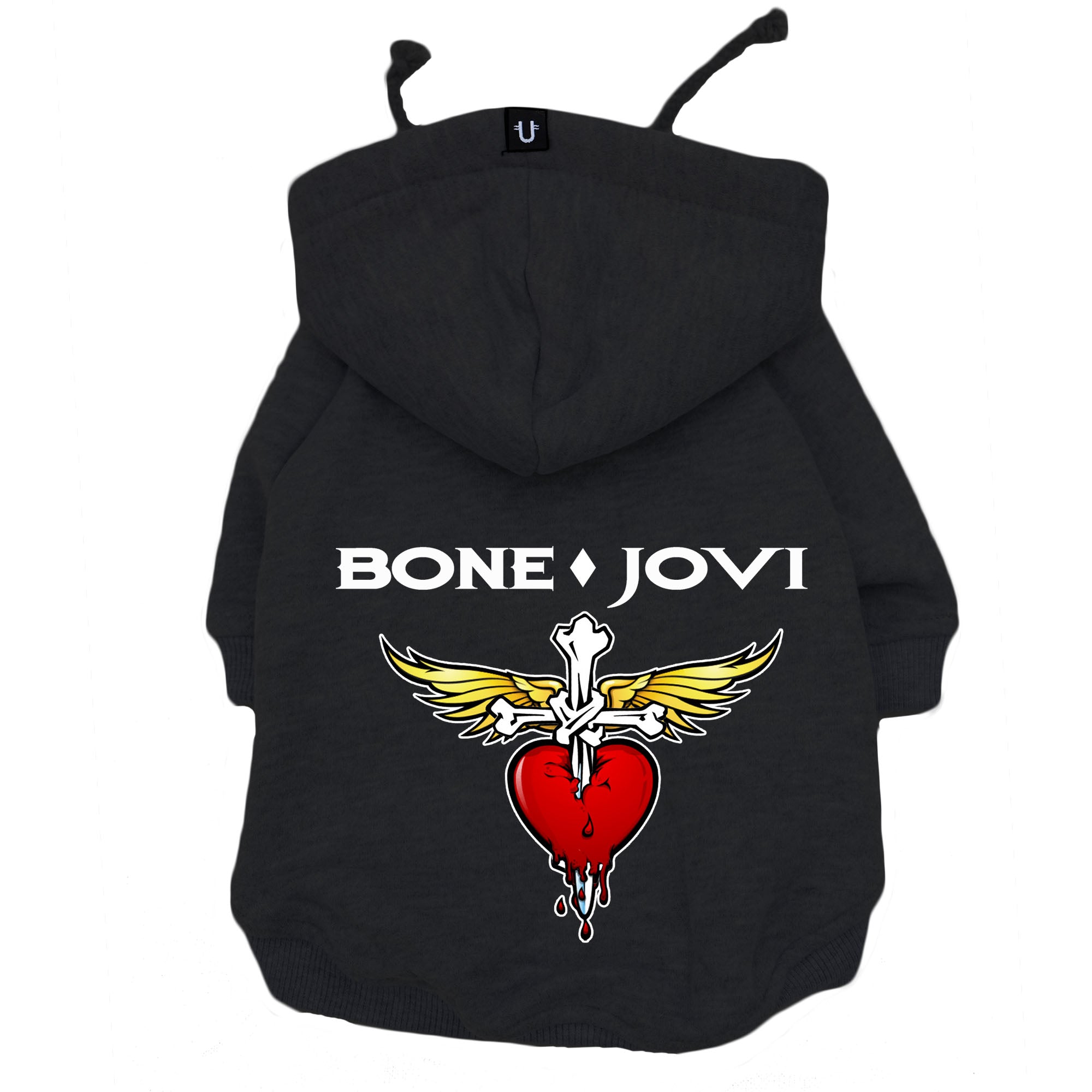 Bon Jovi dog hoodie, dog hoodie Bone Jovi, Rock and roll dog hoodie by Pethaus