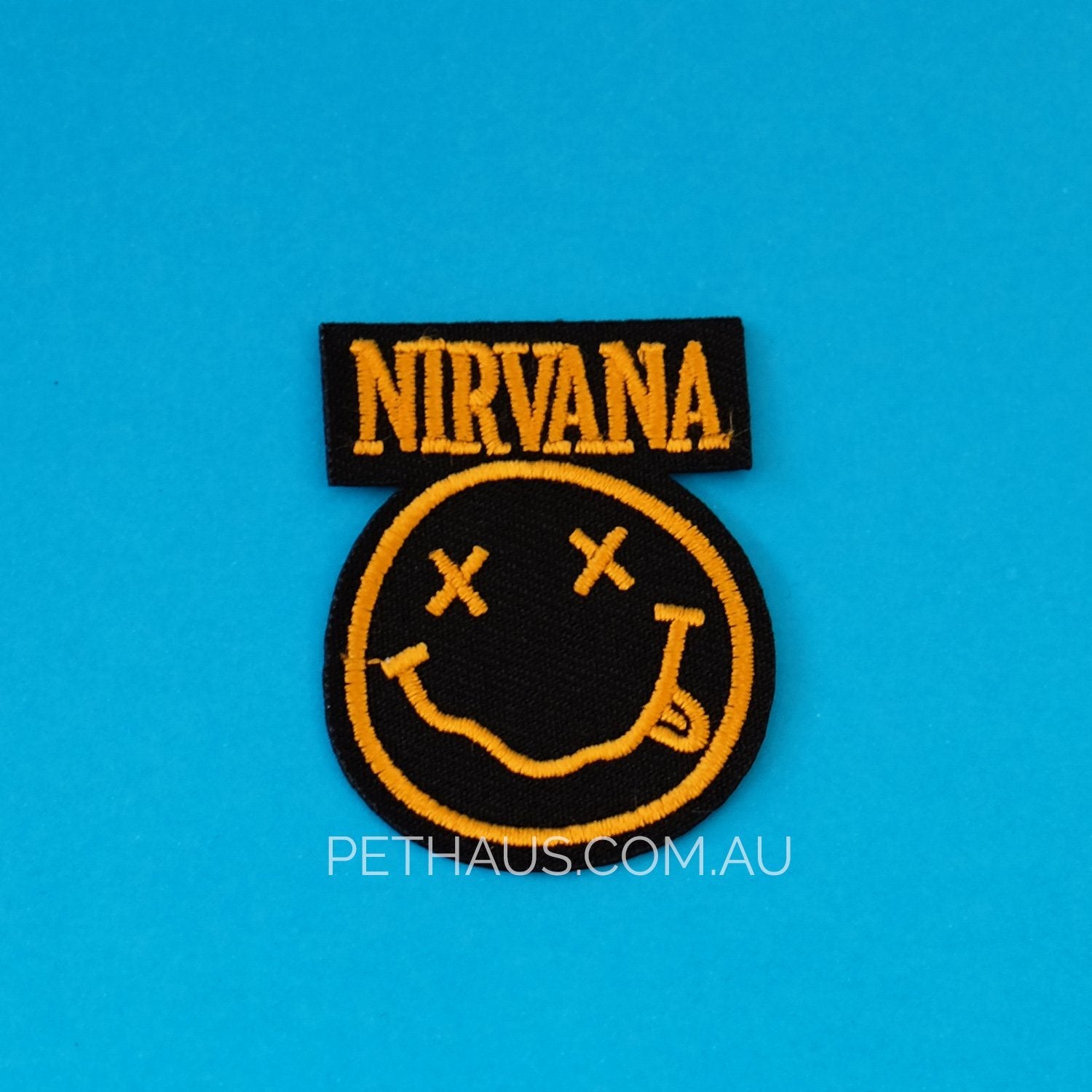 Nirvana patch, grunge patch, band patch