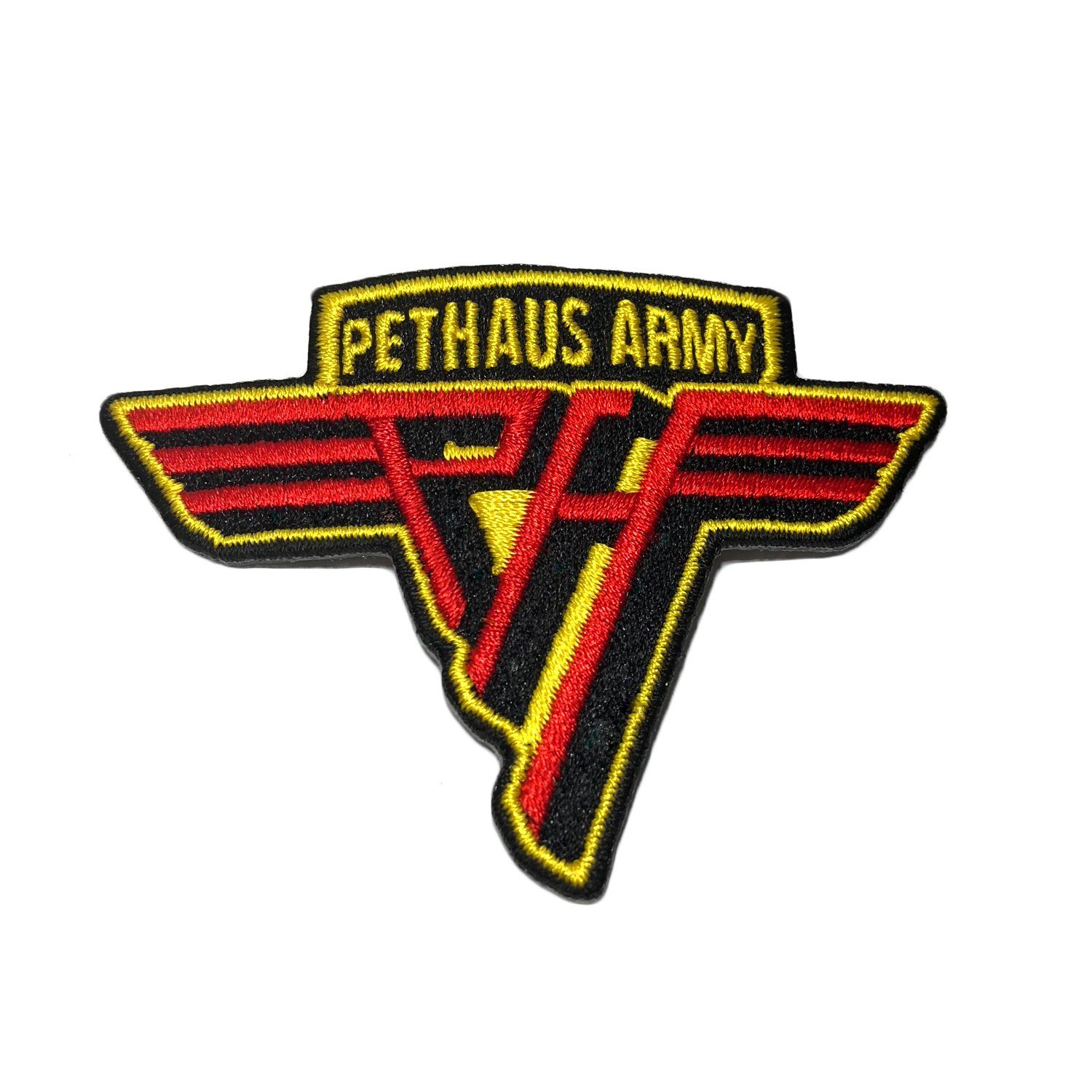 Pethaus army patch, patch for dog vest, dog patch, dog denim