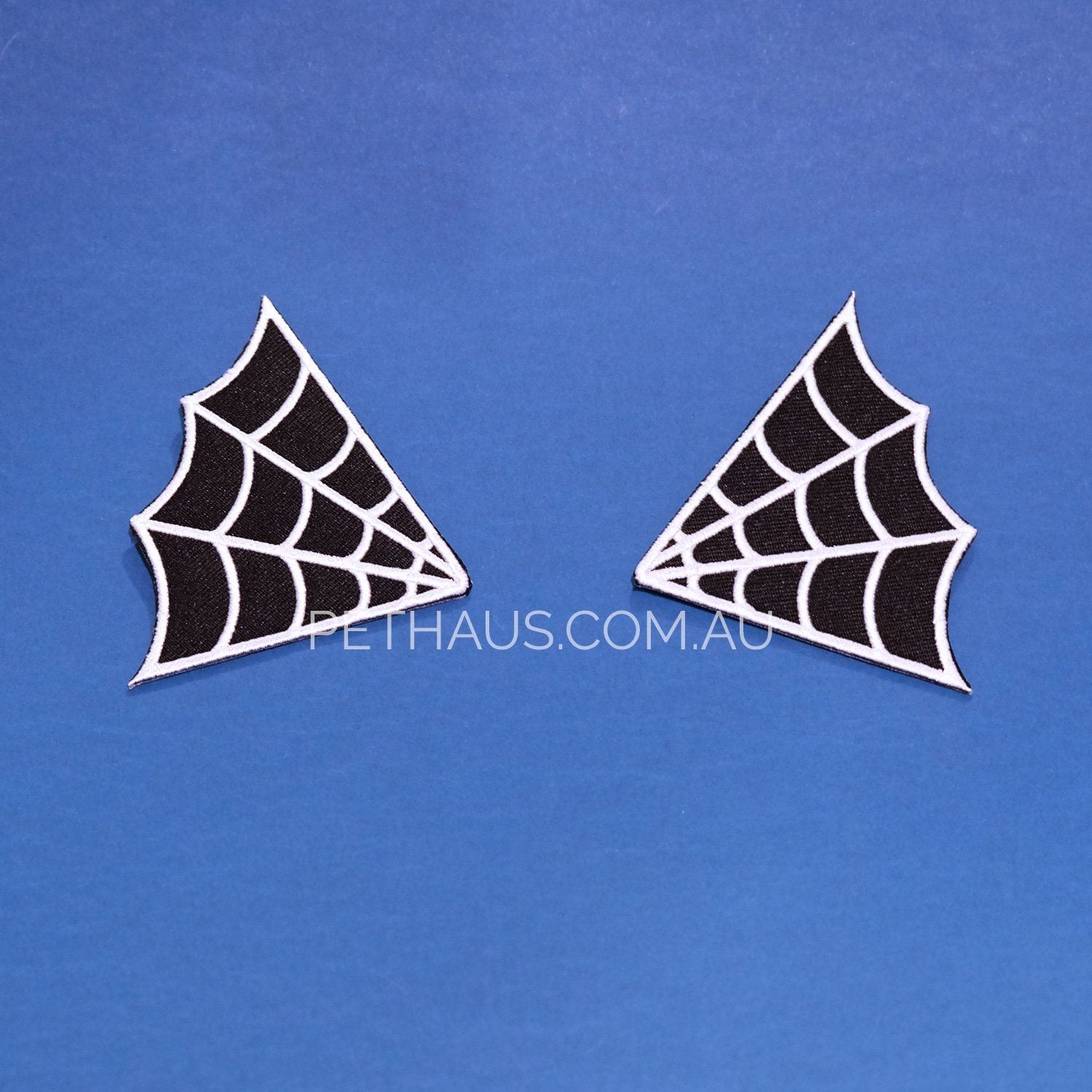web patch, spider web embroidered patch, cool patch
