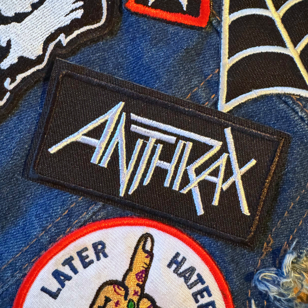 Anthrax metal band patch