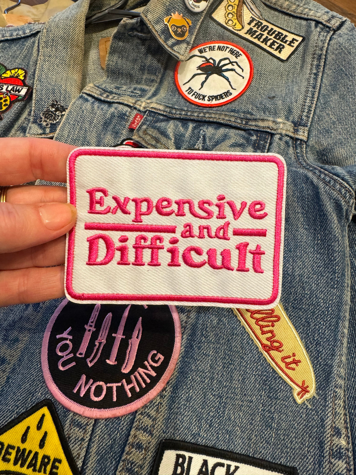 Expensive and Difficult patch