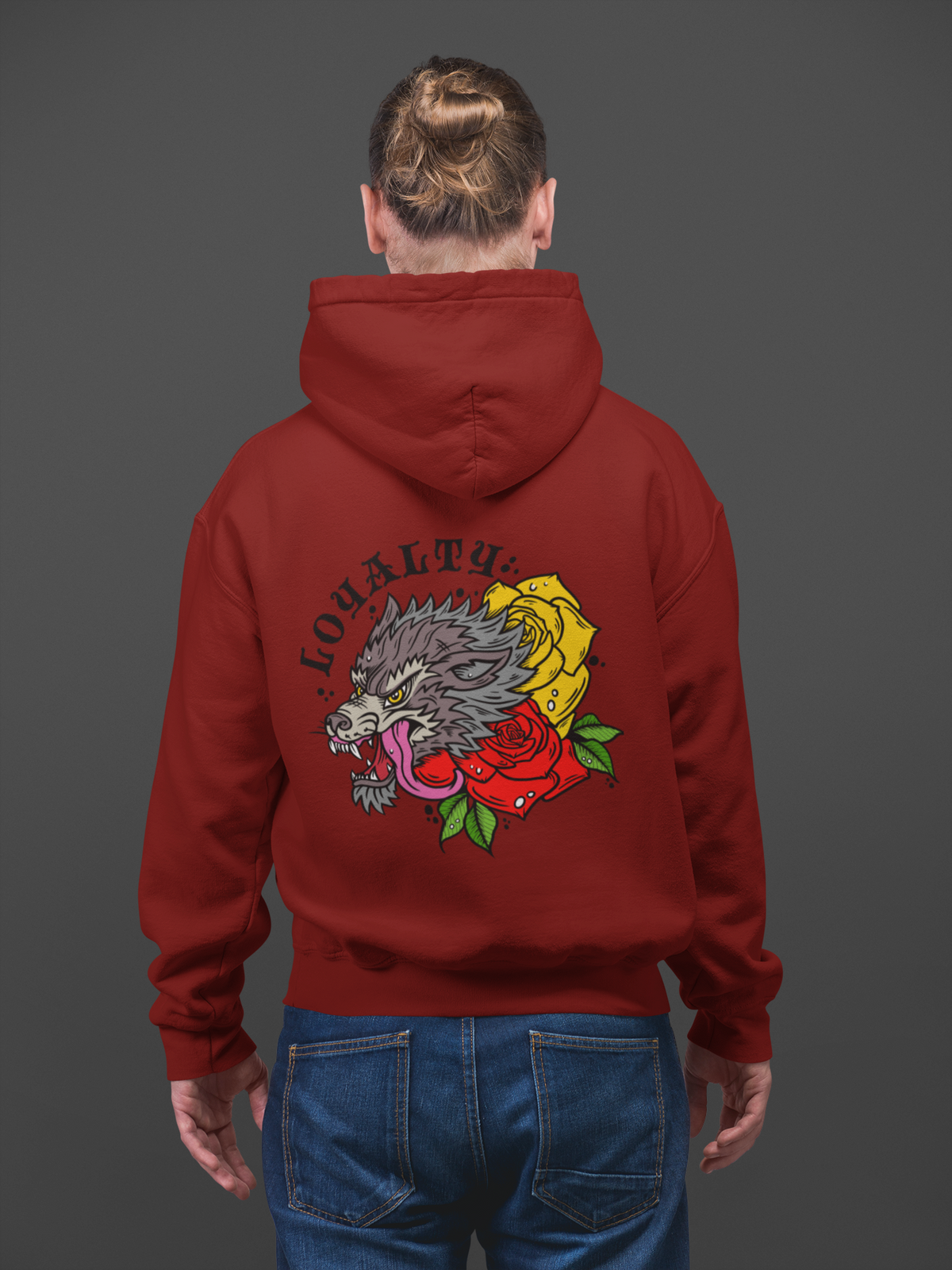 matching owner and dog hoodie, dog lover gift, wolf print on hoodie, pethaus