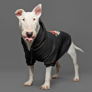 muttallica dog hoodie, bull terrier in dog hoodie,metallica band hoodie for dogs, large dog hoodie black, bullybreed dog hoodie, heavy metal dog hoodie