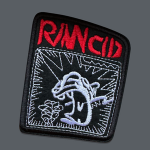 Rancid punk band patch, ska punk band patch