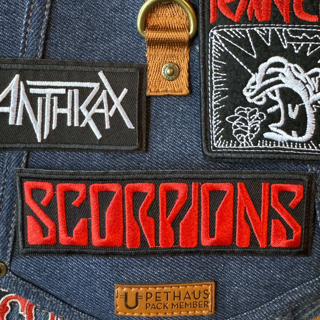 scorpions heavy metal band patch