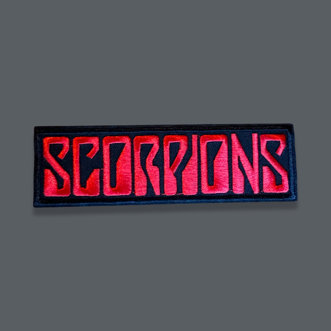 scorpions heavy metal band patch