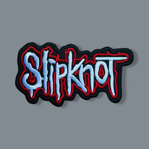 slipknot embroidered band patch for denim vests, heavy metal band patch