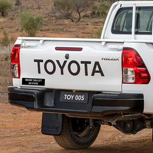 snake valley bumper sticker on toyota ute, snake valley royal hotel victoria australia