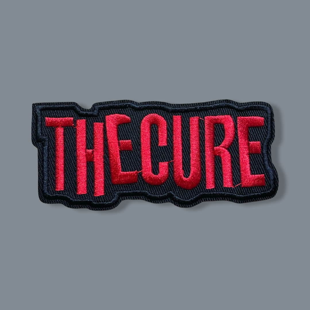 the cure band patch, emo band patch