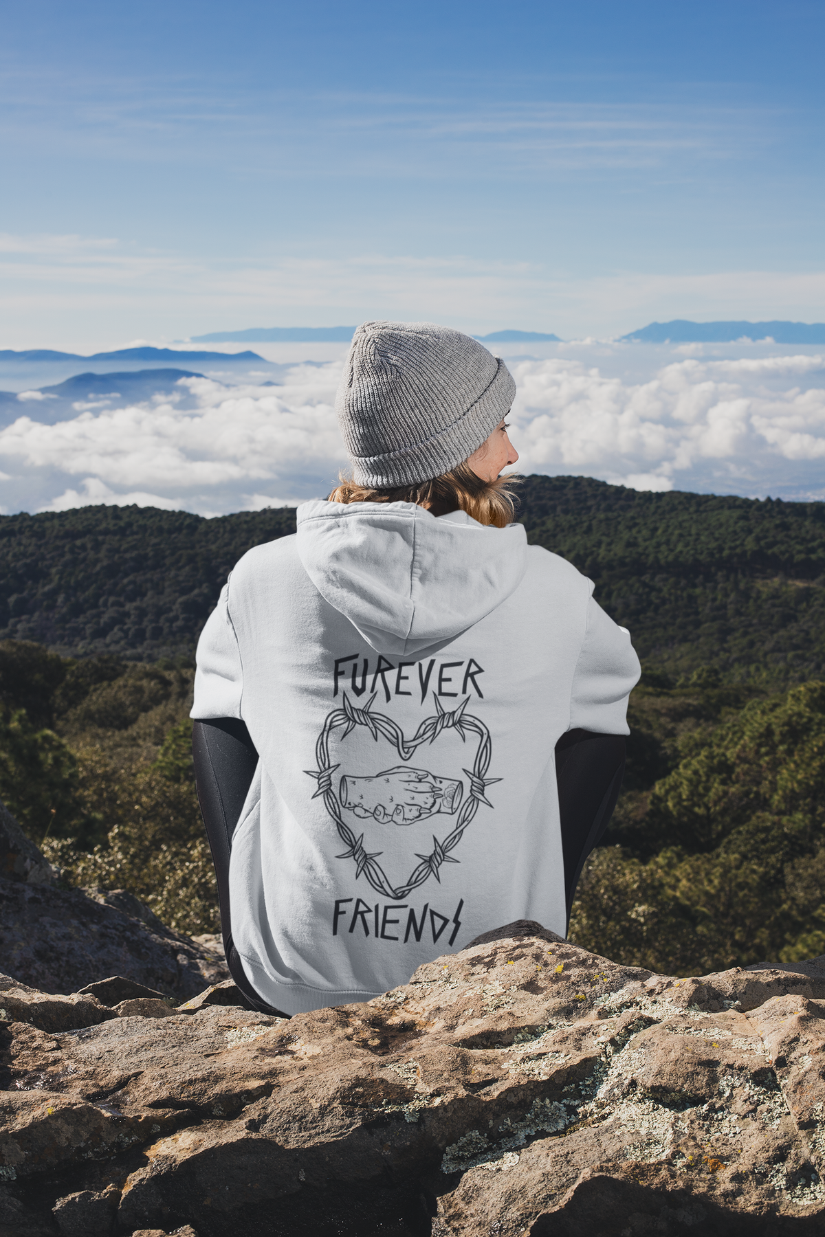 rescue dog hoodie for matching dog and owner apparel, by Pethaus Australia