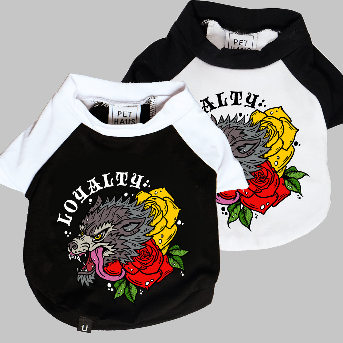 dog tee gift for dog lovers - large dog tee, loyalty dog tee by Pethaus