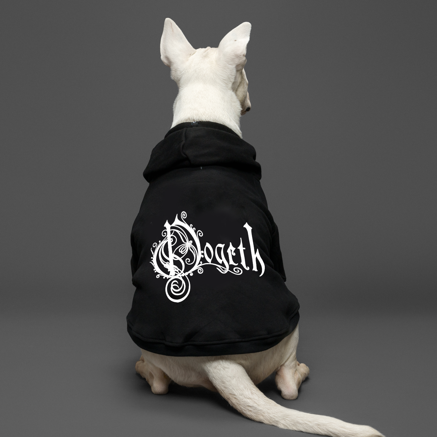 Opeth dog hoodie for metal dogs, large dog hoodie, small dog hoodie, warm dog coat