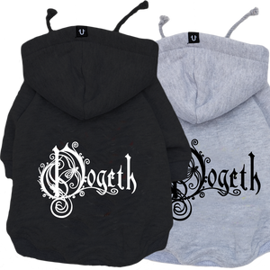 Opeth dog hoodie for metal dogs, large dog hoodie, small dog hoodie, warm dog coat