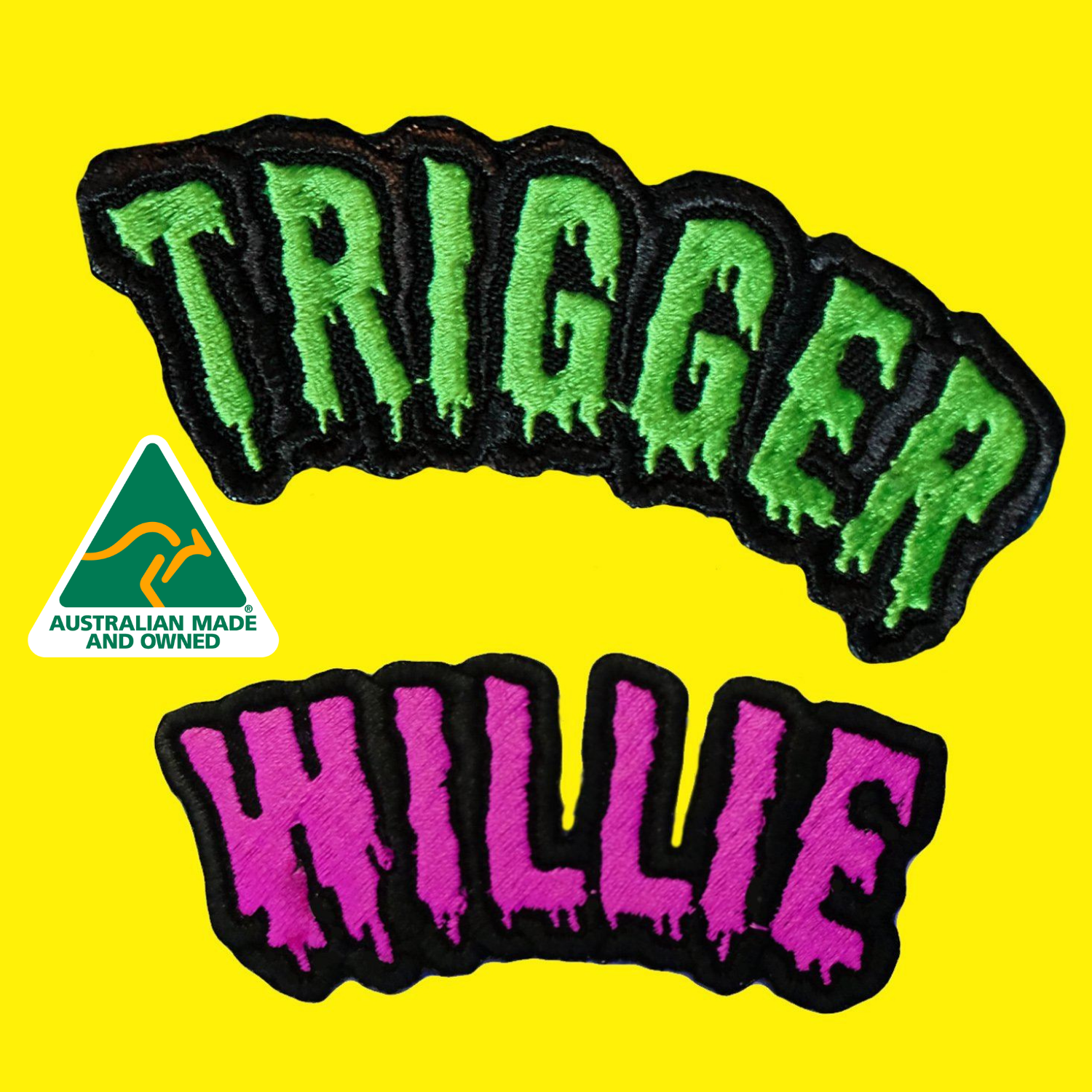 CUSTOM HORROR NAME PATCH