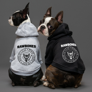 ramones rock dog hoodie made in australia fits large dogs and bulldog breeds