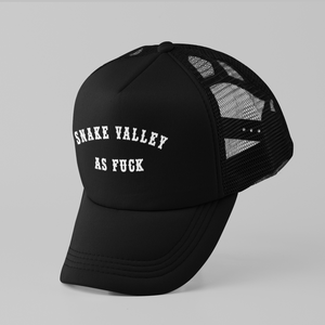 snake valley trucker cap gift, royal hotel snake valley victoria australia, black snake cap