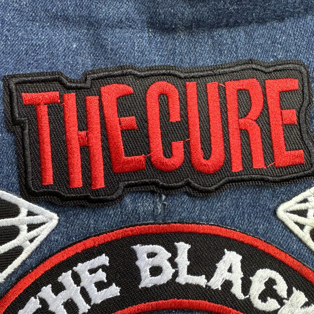 the cure band patch, emo band patch