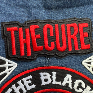 the cure band patch, emo band patch