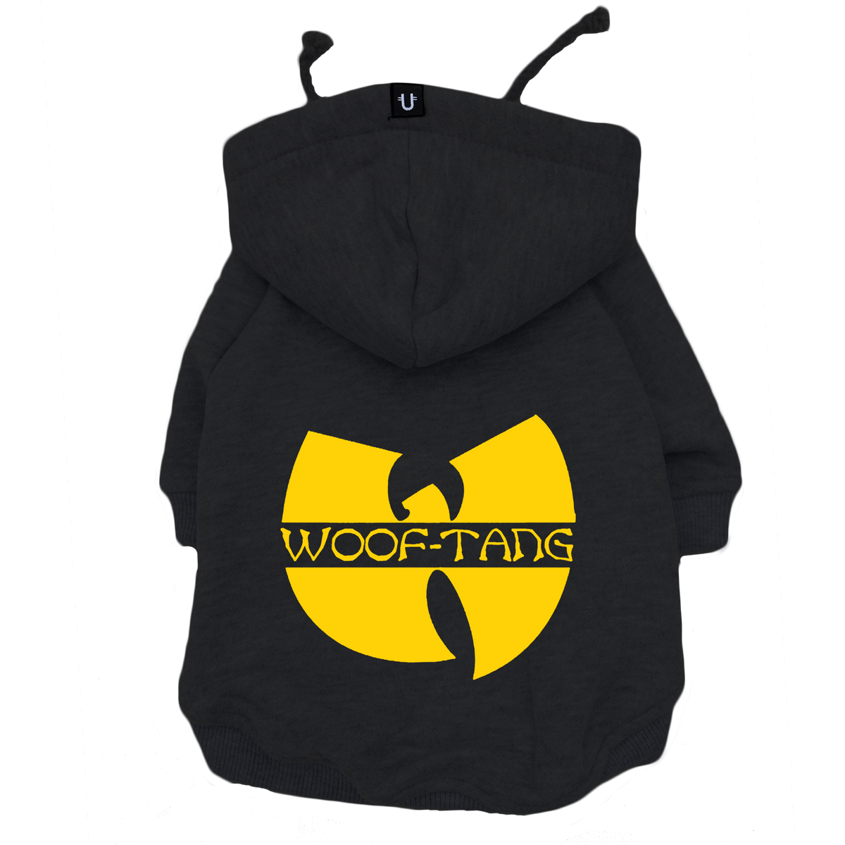 woof-tang dog hoodie, made in Australia dog hoodie for large dogs and small dogs, dog band hoodie