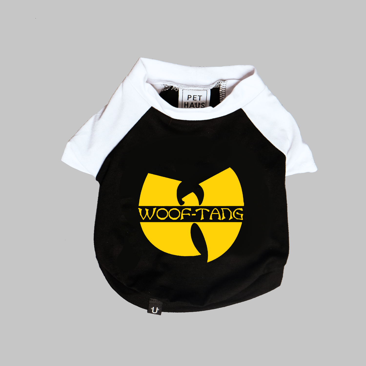 Wu-tang clan dog clothing, woof-tang dog tee made in australia