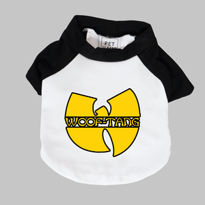 Wu-tang clan dog clothing, woof-tang dog tee made in australia