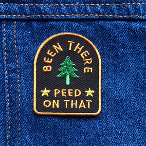 Been there peed on that patch for dogs, Scouts Honour Merit badge for dogs
