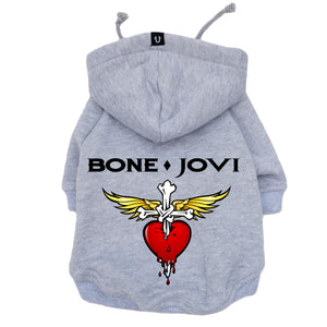 Bon Jovi dog hoodie, dog hoodie Bone Jovi, Rock and roll dog hoodie by Pethaus