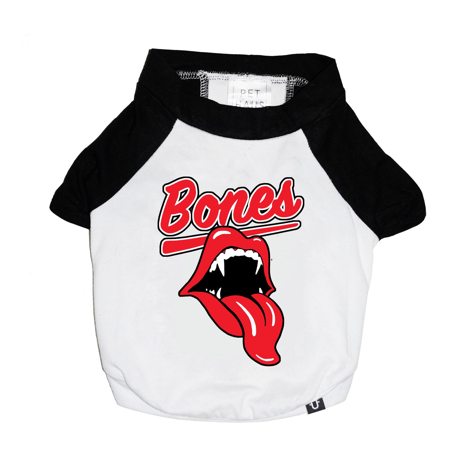 Rolling bones dog tee, Rolling stones dog tee, rock dog clothing, Pethaus