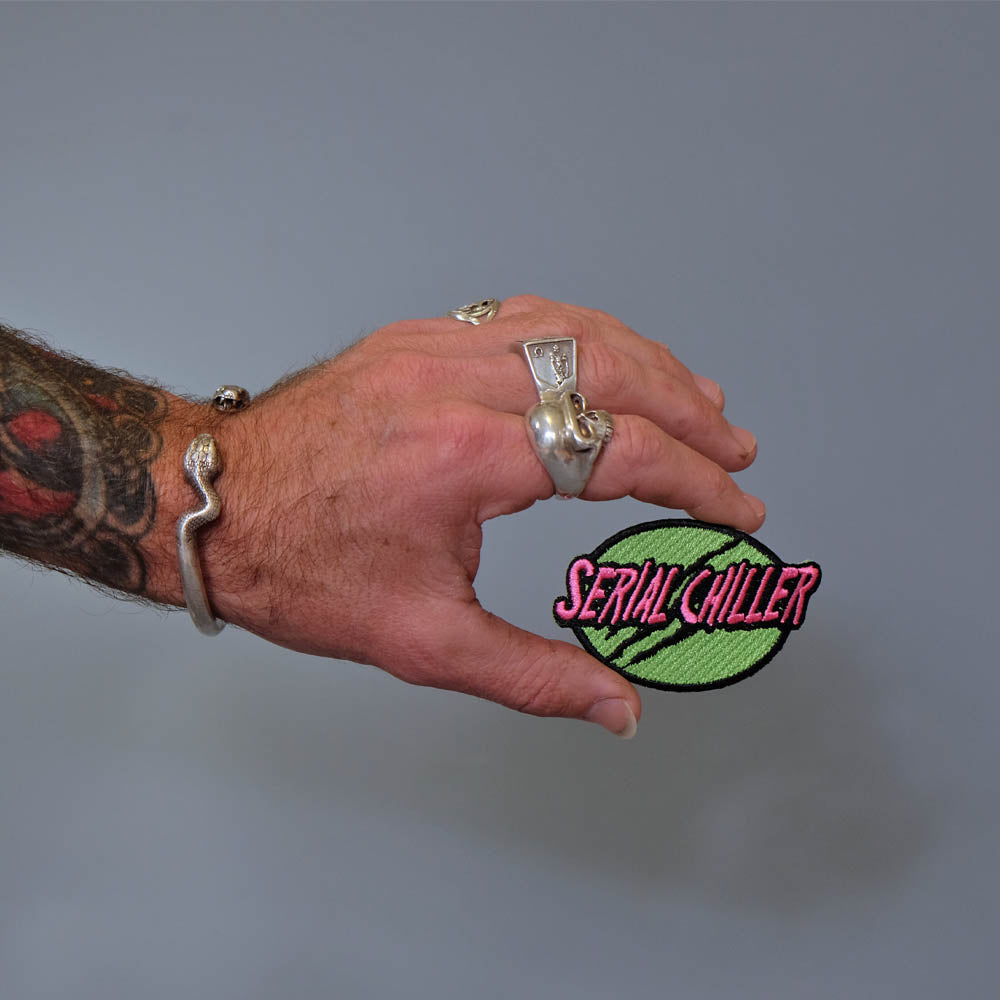 Serial chiller patch, dog patch, patch for dog denim vest