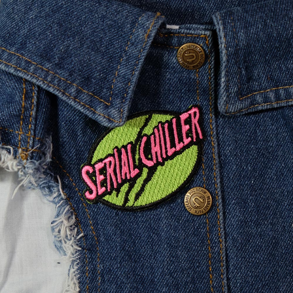 Serial chiller patch, dog patch, patch for dog denim vest