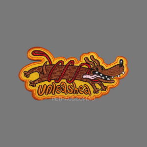 unleashed dog patch by Ginger Taylor and Pethaus, sausage dog patch