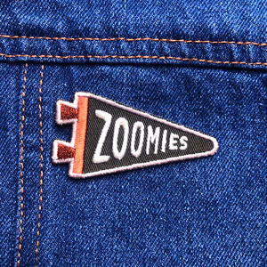 Zoomies dog patch by Scouts honour. Merit badge for dogs