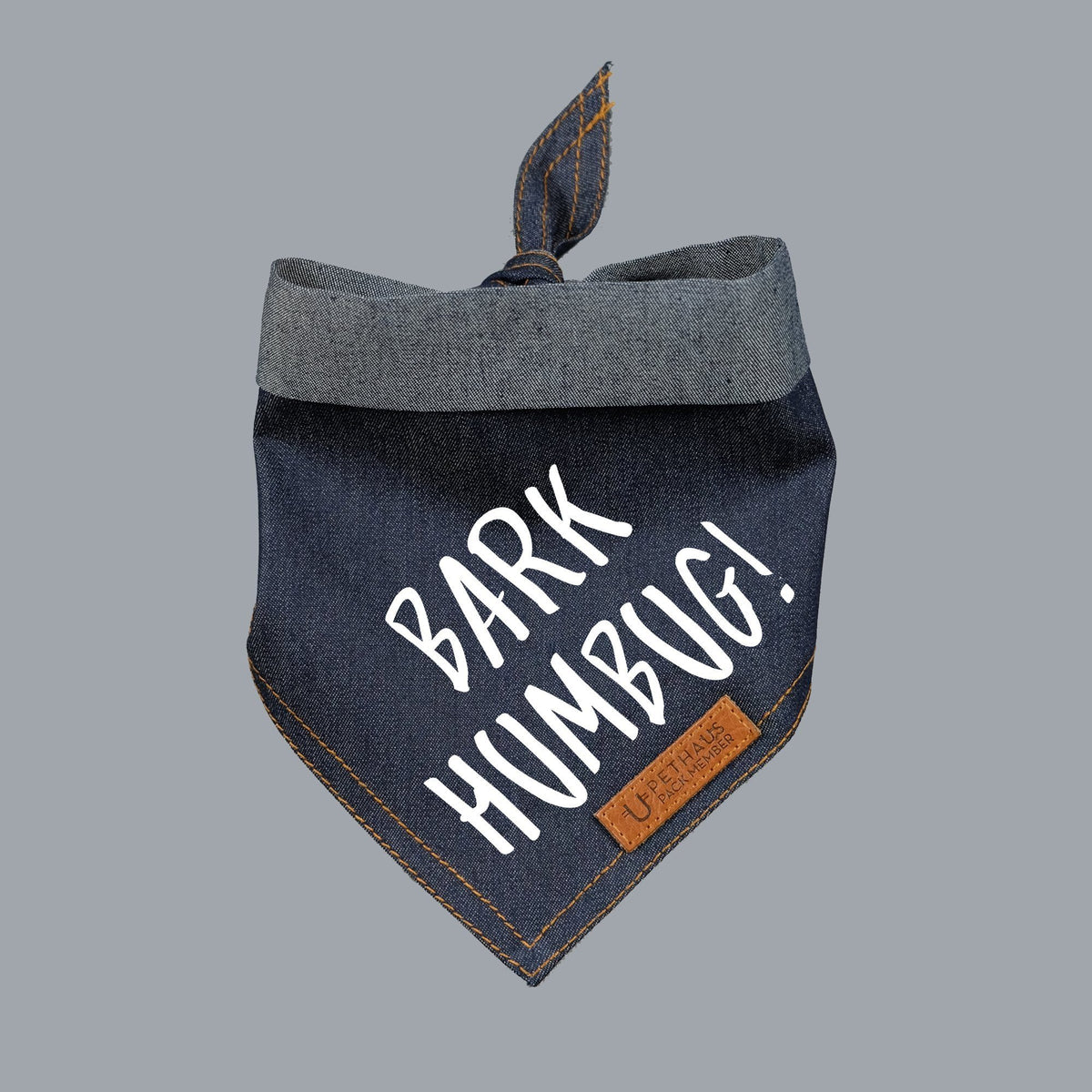 Christmas dog bandana, dog gift, bark hum bug, pethaus, cool dog gift, 