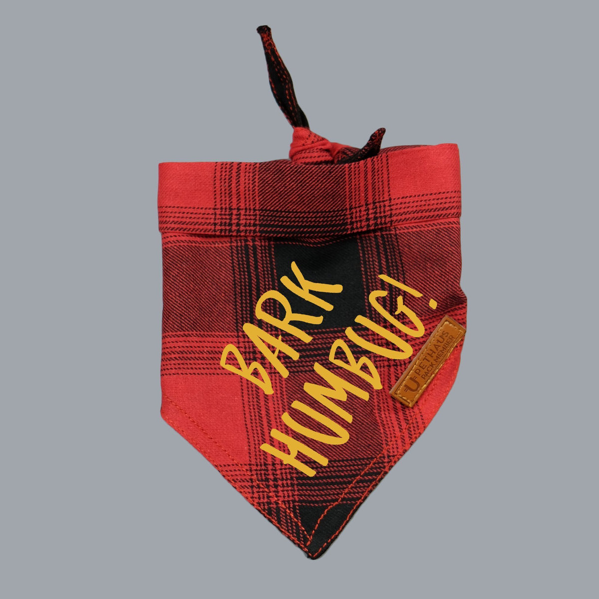 Christmas dog bandana, dog gift, bark hum bug, pethaus, cool dog gift, 