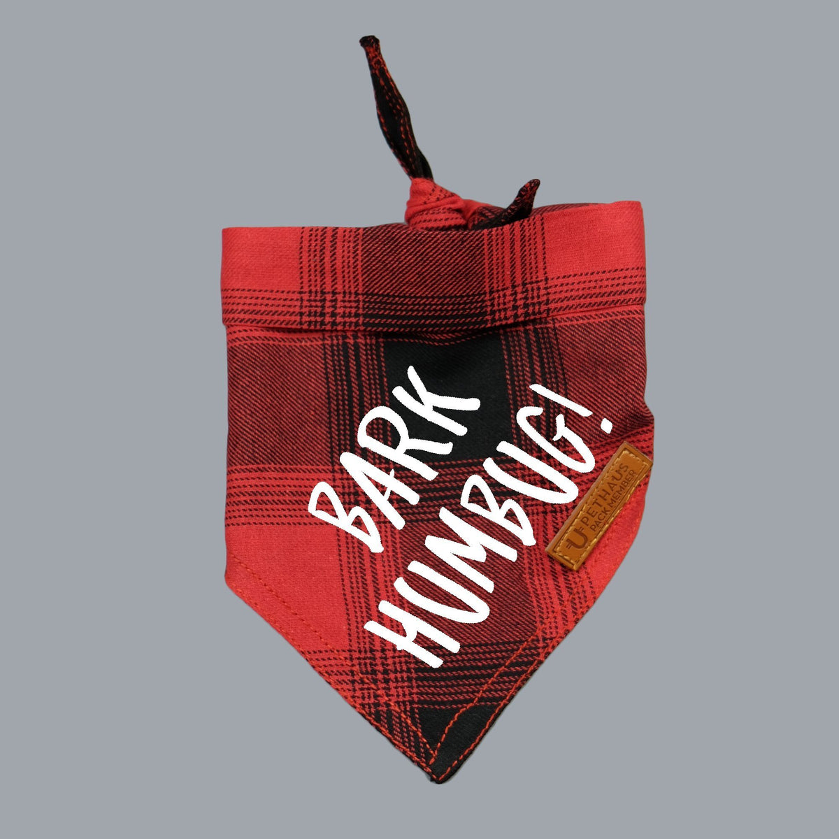 Christmas dog bandana, dog gift, bark hum bug, pethaus, cool dog gift, 