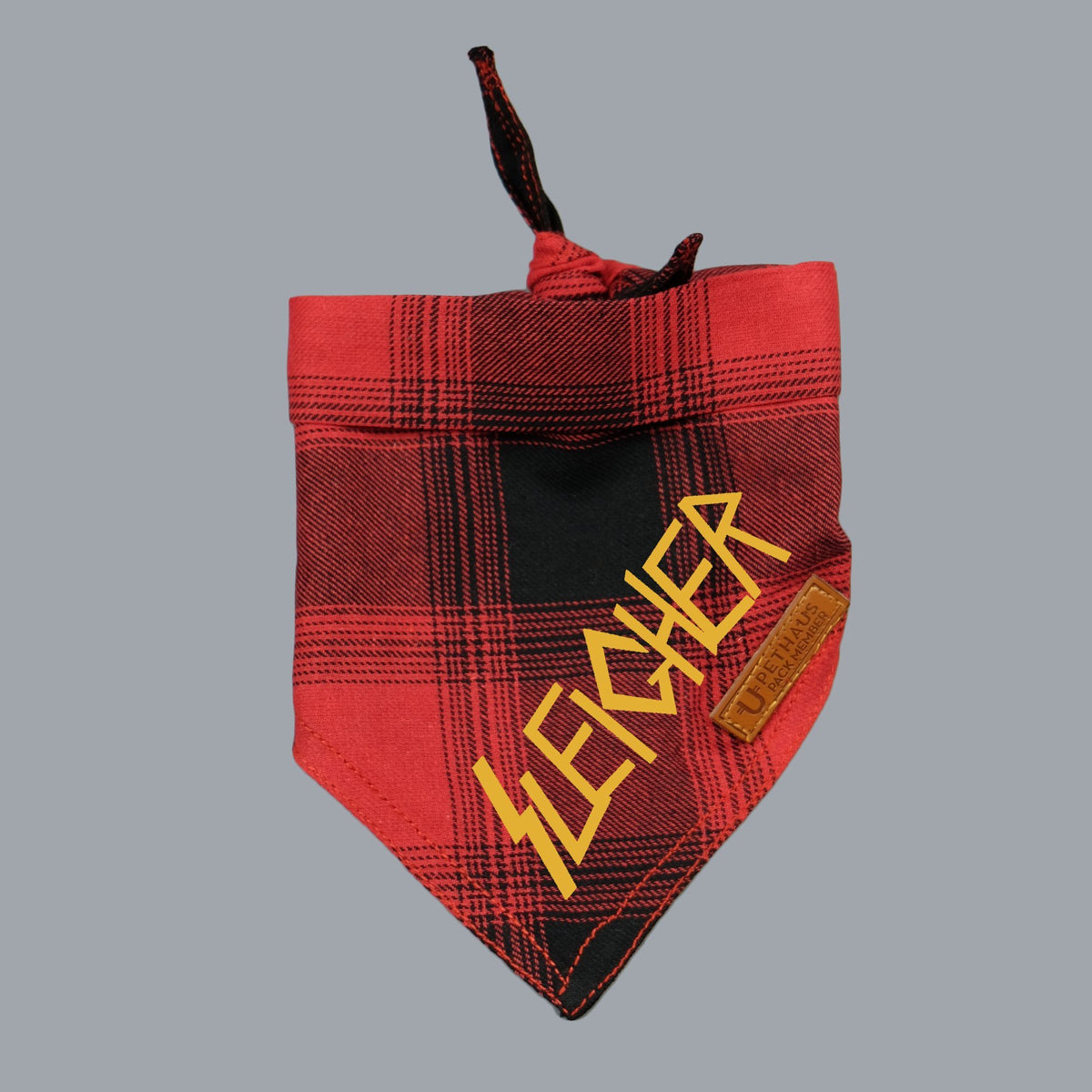 Christmas dog bandana, dog gift, Slayer, Sleigher, Pethaus