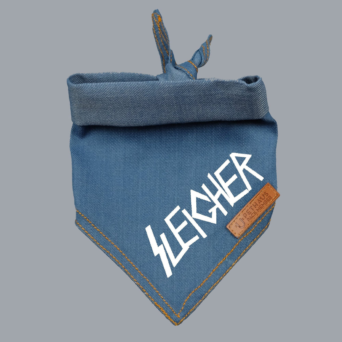 Christmas dog bandana, dog gift, Slayer, Sleigher, Pethaus