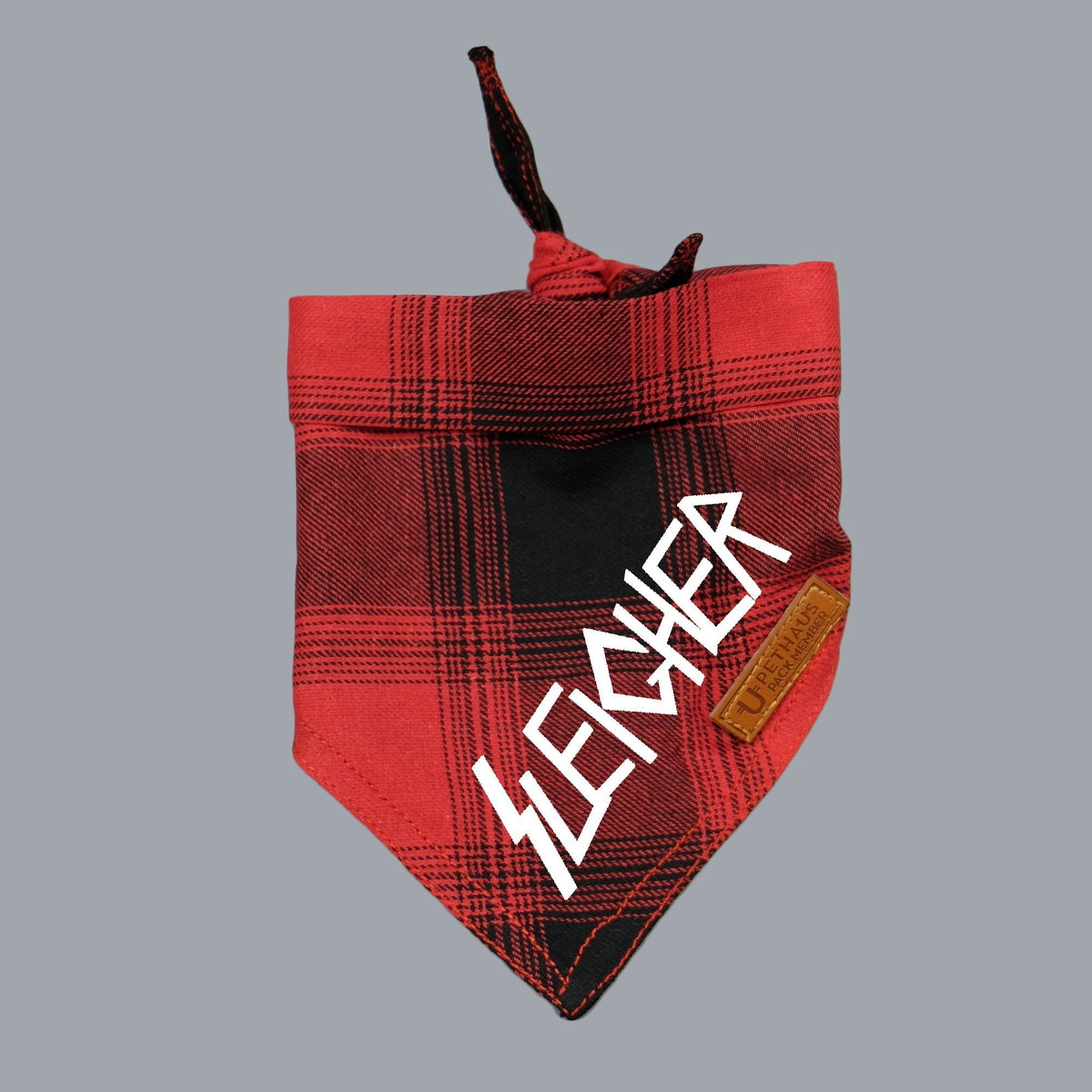 Christmas dog bandana, dog gift, Slayer, Sleigher, Pethaus