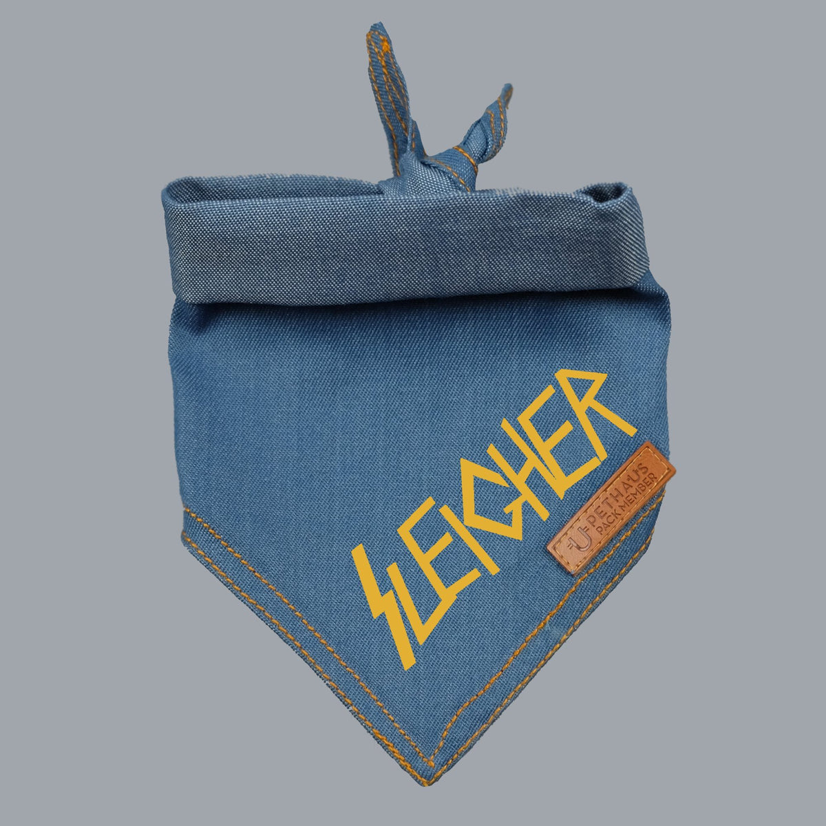 Christmas dog bandana, dog gift, Slayer, Sleigher, Pethaus