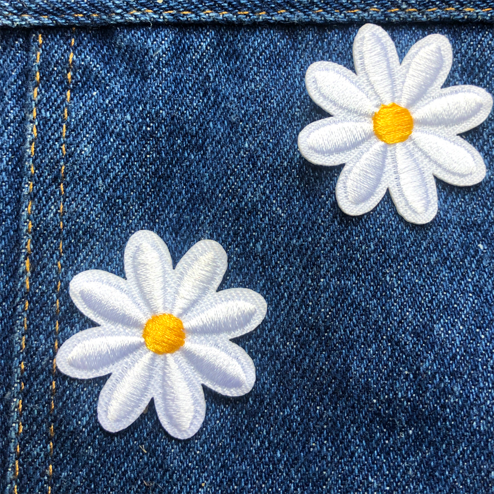 daisy patch, flower patch, white daisy patch