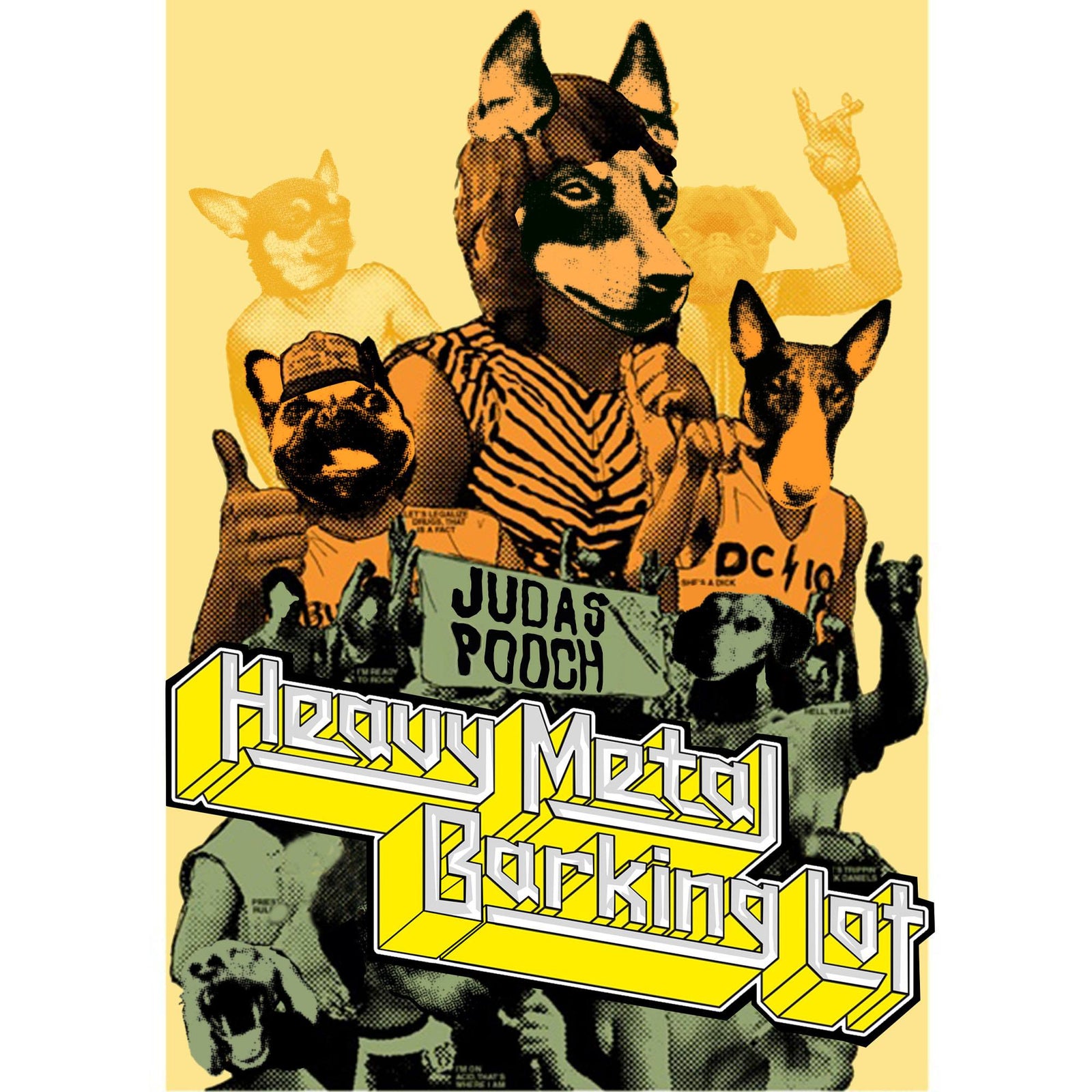 Metal Dog Tee Pethaus