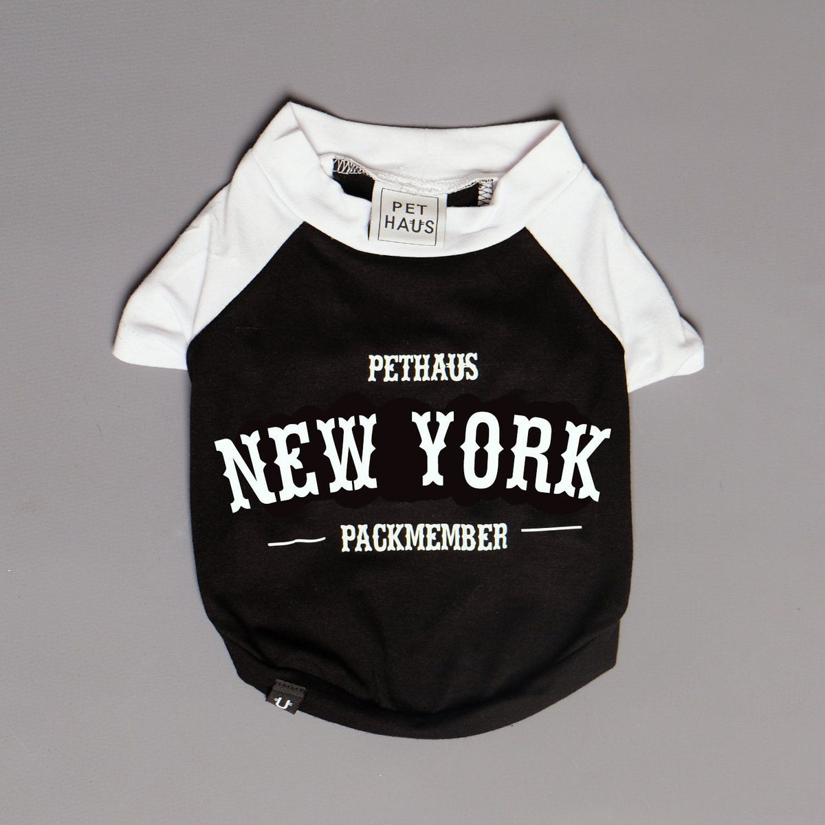 Custom Biker Dog Tee - Black