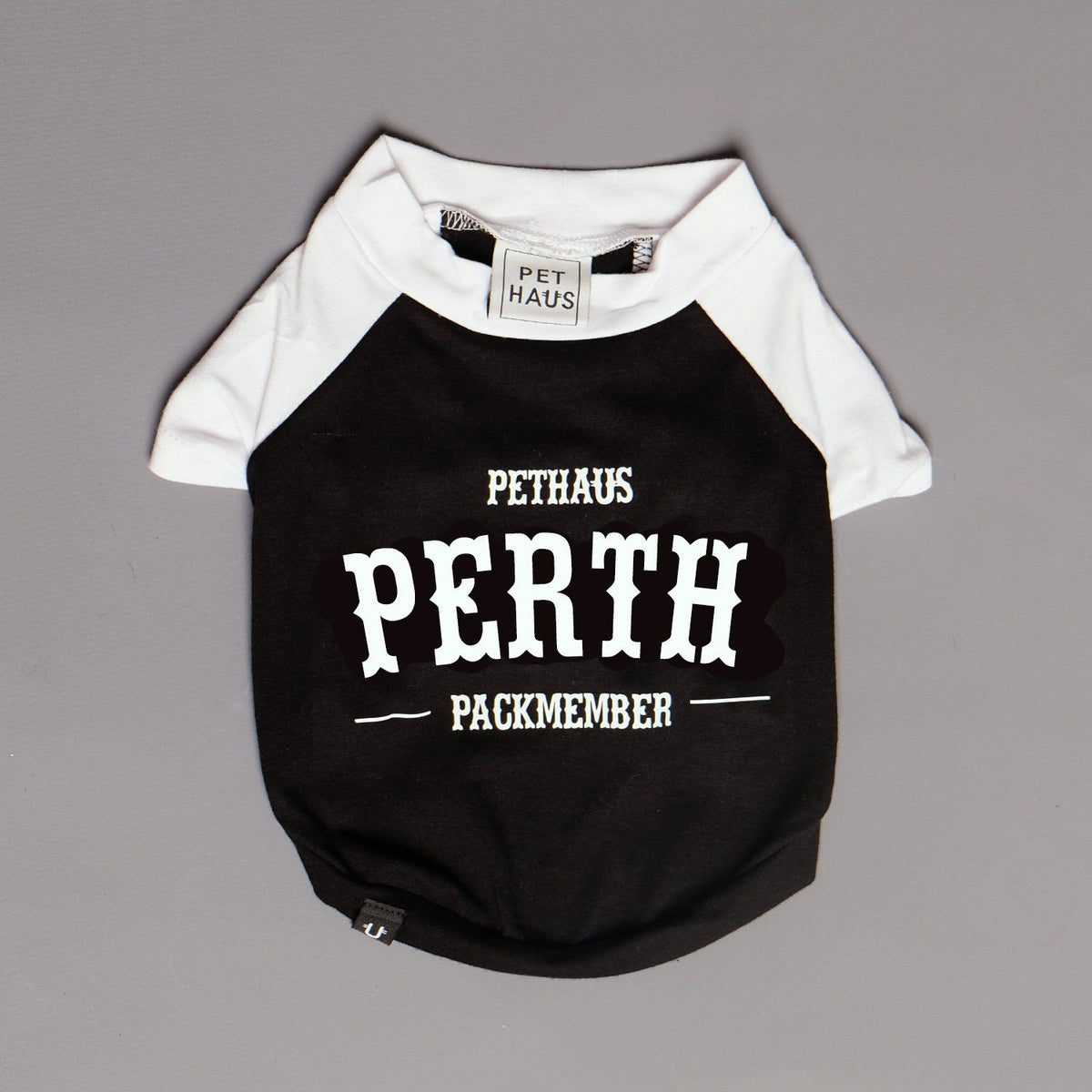 Custom Biker Dog Tee - Black