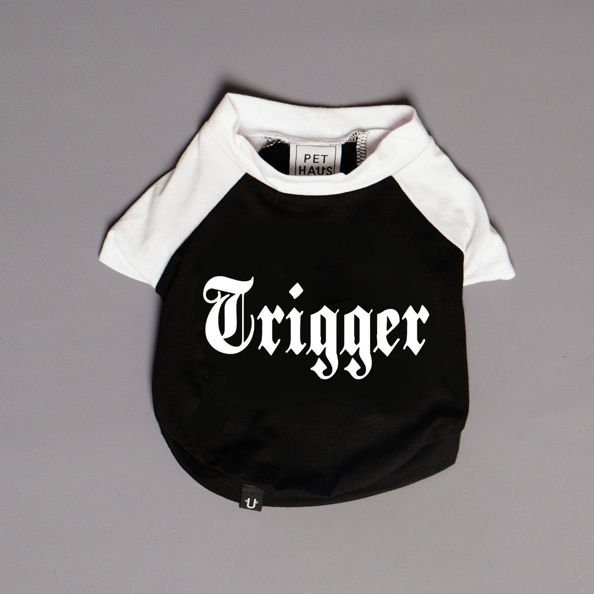 Dog Tee, Personalised dog tee, raglan dog tee, Pethaus