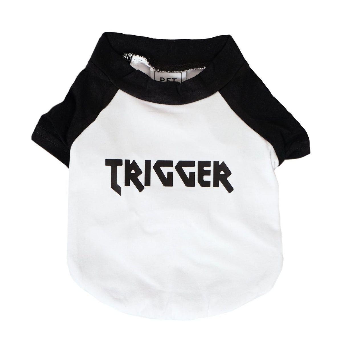 Personalised Raglan Dog Tee, customised dog tee, dog tee, dog gift, pethaus