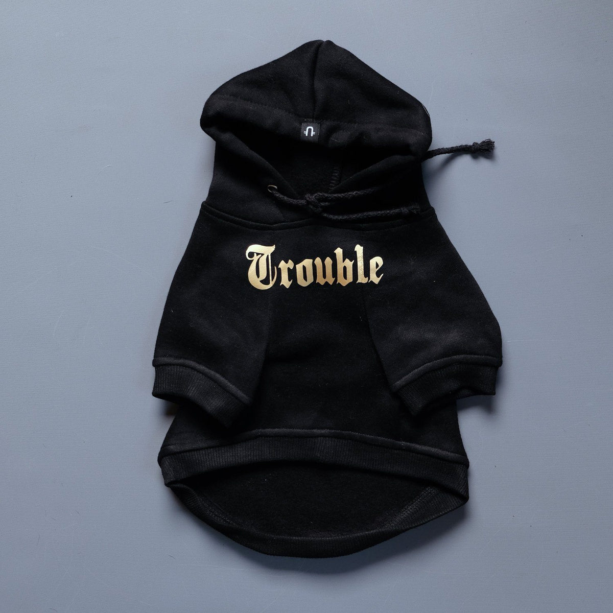 Dog hoodie, dog sweatshirt, dog coat, Personalised dog hoodie, Denim Dog Vest, Personalised dog sweatshirt, Gangsta Yapper, Pethaus