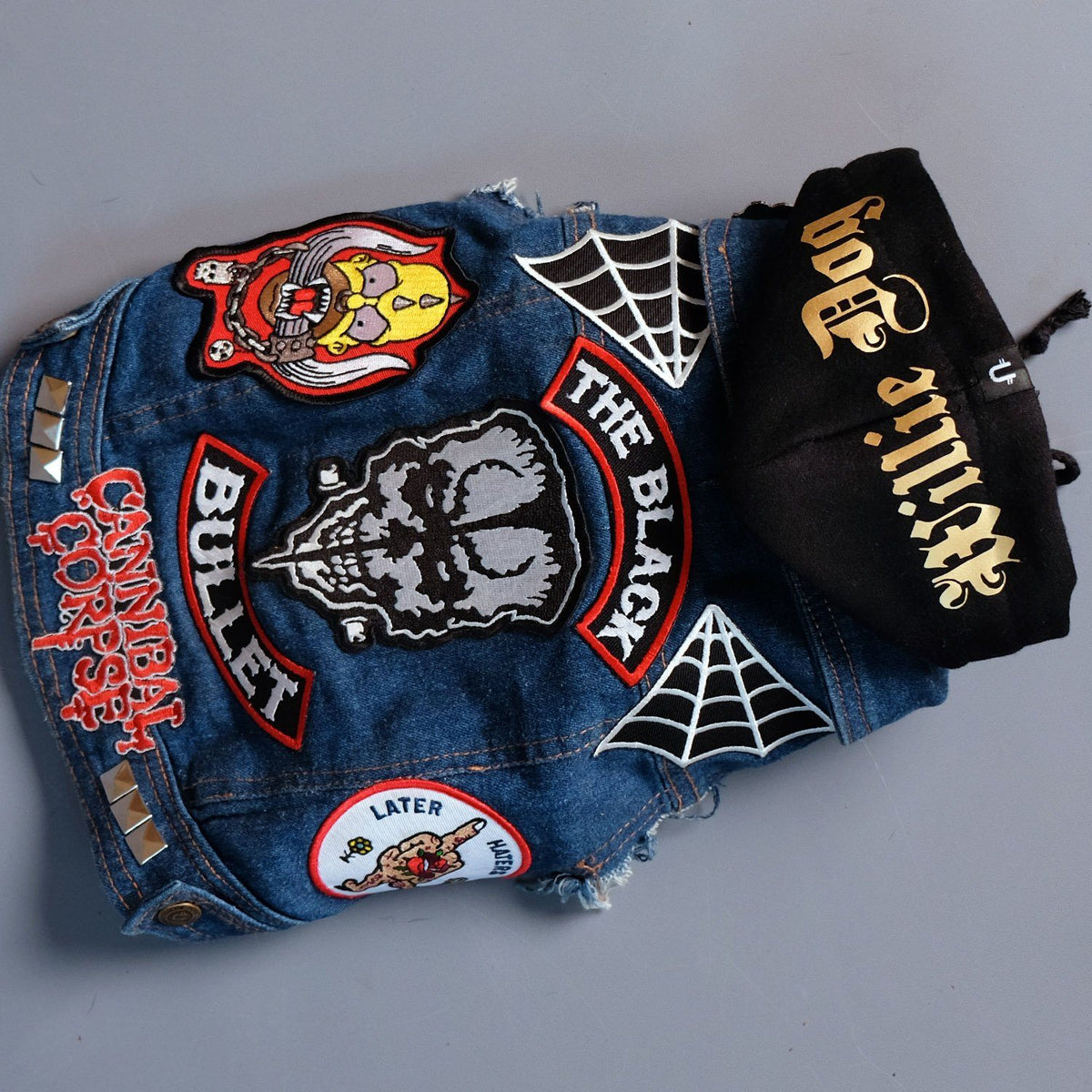 Dog hoodie, dog sweatshirt, dog coat, Personalised dog hoodie, Personalised dog sweatshirt, Gangsta Yapper, Pethaus