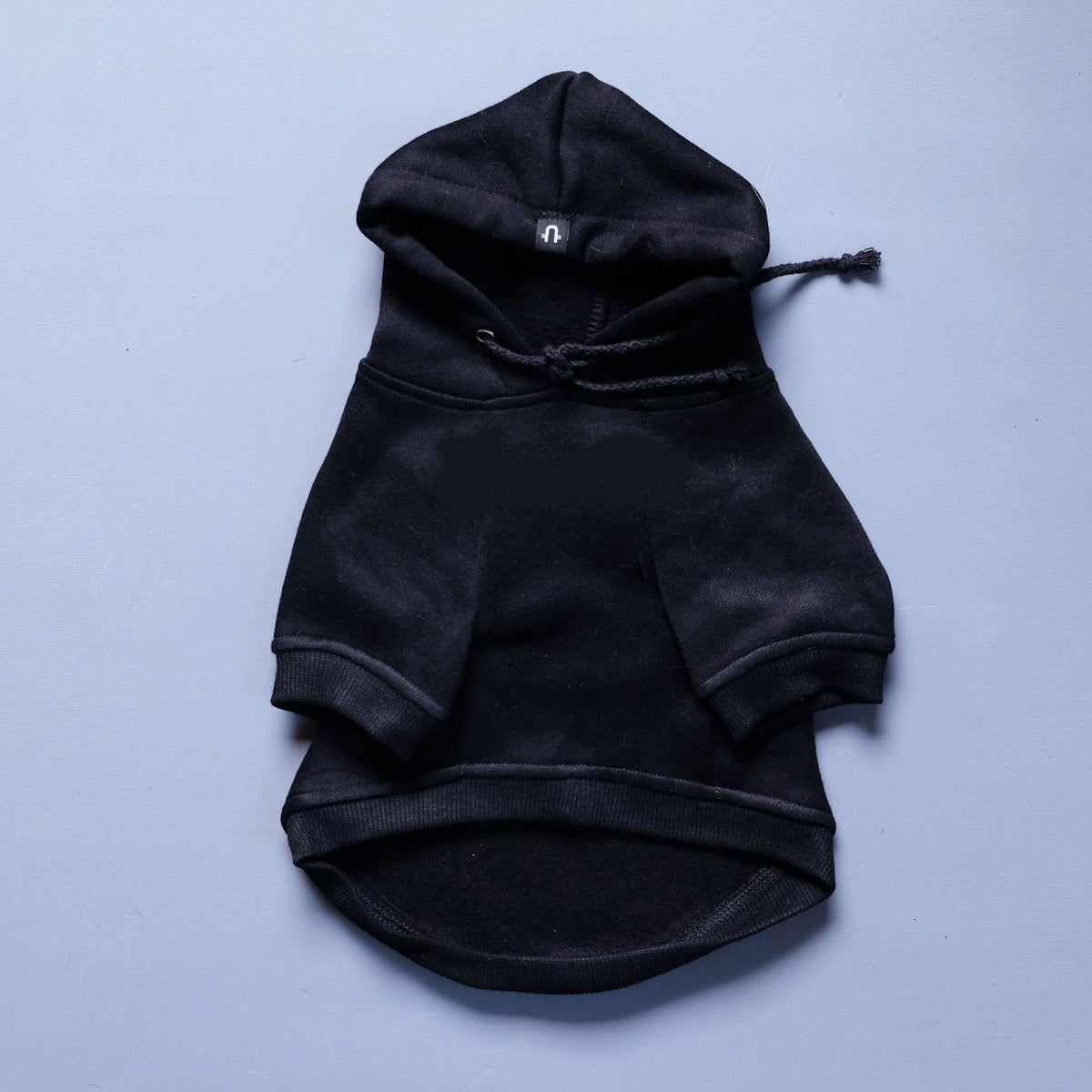 black dog hoodie, Pethaus dog hoodie, cool dog hoodie, australian dog hoodie, designer dog hoodie, dog coat