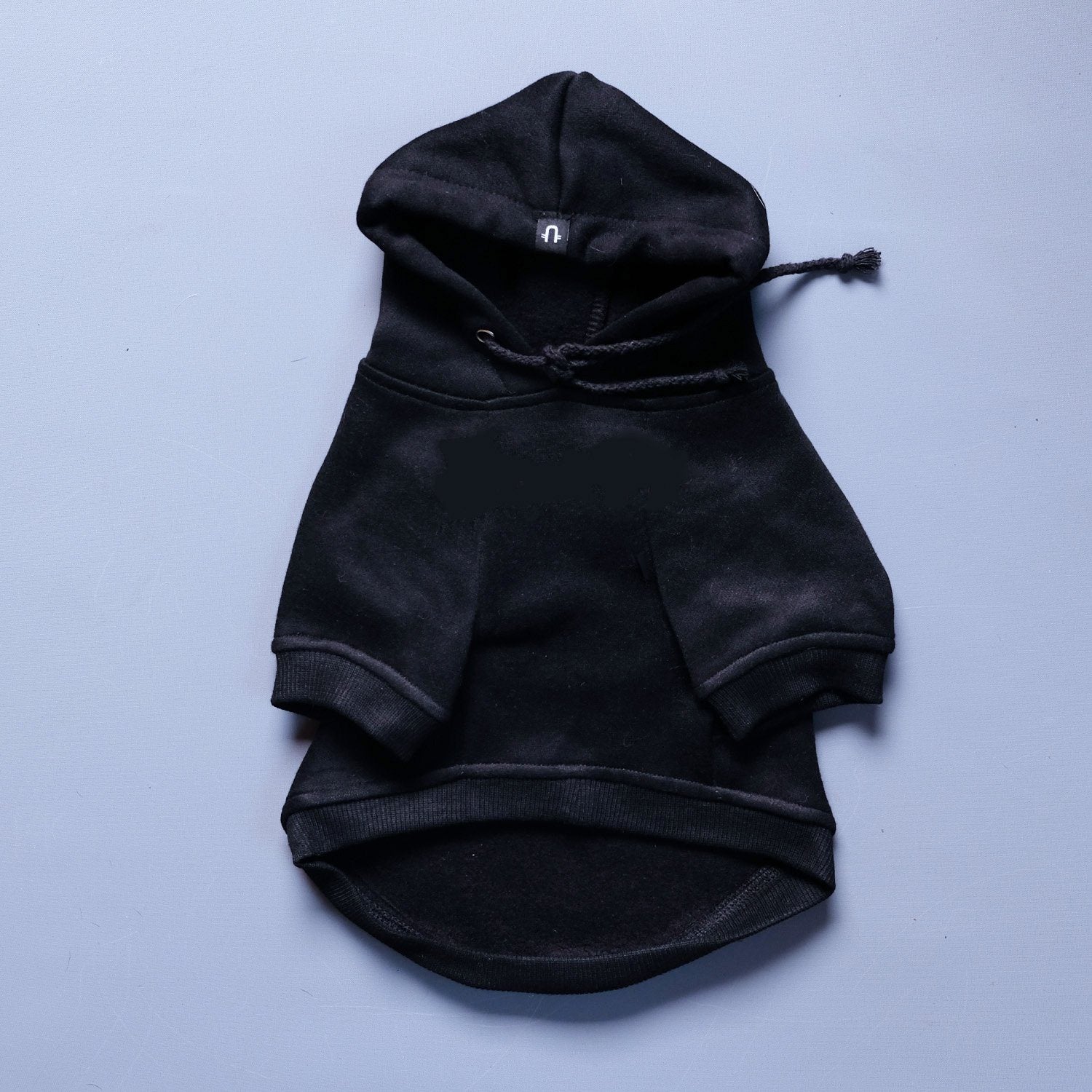 black dog hoodie, Pethaus dog hoodie, cool dog hoodie, australian dog hoodie, designer dog hoodie, dog coat